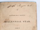 Another image of 1845 LATTER-DAY SAINTS MILLENNIAL STAR Vol. VI Nos. 1-12 Copy of LDS Priest Joseph Slinger - MORMONS