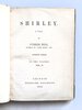 Another image of 1849 SHIRLEY by CURRER BELL [CHARLOTTE BRONTE] Two Volumes, Tauchnitz, Leipzig, Lovely Half-Leather Binding by CURRER BELL psuedonym of CHARLOTTE BRONTE