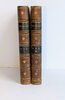 Another image of 1849 SHIRLEY by CURRER BELL [CHARLOTTE BRONTE] Two Volumes, Tauchnitz, Leipzig, Lovely Half-Leather Binding by CURRER BELL psuedonym of CHARLOTTE BRONTE