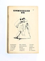 1971 UNMUZZLED OX Vol. 1 No. 1 Bukowski, Creeley, Snyder et al w/ R. Crumb Art by Robert Creeley, Gary Snyder, Charles Bukowski, Diane Wakoski, et al