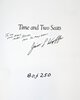 Another image of TIME AND TWO SEATS - LEATHER BOUND DELUXE EDITION - SIGNED by AUTHOR + 3 DRIVERS - SCARCE LIMITED EDITION #8 of 250 by Janos L. Wimpffen