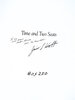 Another image of TIME AND TWO SEATS - LEATHER BOUND DELUXE EDITION - SIGNED by AUTHOR + 3 DRIVERS - SCARCE LIMITED EDITION #8 of 250 by Janos L. Wimpffen
