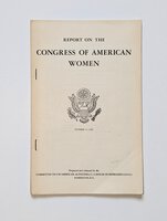 1949 CONGRESS INVESTIGATES WOMEN SUSPECTED OF ACTING UN-AMERICAN by U.S. House of Representatives