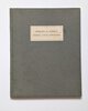 Another image of 1912 R. L. Stevenson MEMOIRS OF HIMSELF Harry Elkins WIDENER Fine Printing 1/45 by ROBERT LOUIS STEVENSON / Harry Elkins Widener