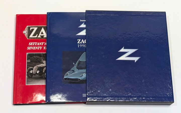 ZAGATO - ITALIAN SPORTS & RACING CARS 1919-2000 Two Volumes in Slipcase by Michele Marchiano and Joanne Marshall
