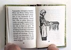 Another image of BIBLIOGRAPHY of BOOKS MADE BY PETER AND DONNA THOMAS - SIGNED by BOTH PETER & DONNA - LIMITED EDITION HANDMADE MINIATURE BOOK #157/200 by Peter and Donna Thomas