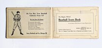 Another image of 1915 BASEBALL SCORE BOOK for TEAM ROCK GROVE of STEPHENSON COUNTY, ILLINOIS
