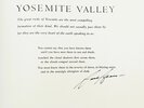 Another image of YOSEMITE VALLEY, by ANSEL ADAMS - SIGNED - w/ 45 PHOTOGRAPHIC PLATES Soft Cover by Ansel Adams, edited by Nancy Newhall