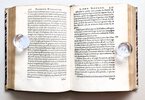 Another image of 1581 DOMENICO BUONINSEGNI - HISTORIA FIORENTINA - PREVIOUSLY OWNED & SIGNED BY TWO NOTABLE EARLY ITALIAN LINGUISTICS SCHOLARS - ALFONSO CERQUETTI 1867, PROF. GEORGE BENSON WESTON 1905 by DOMENICO BUONINSEGNI