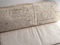 MANUSCRIPT ACCOUNT OF MAN WHO LOST HIS FORTUNE DUE TO ADDICTION 1691 by Christopher Pettie [Petty]