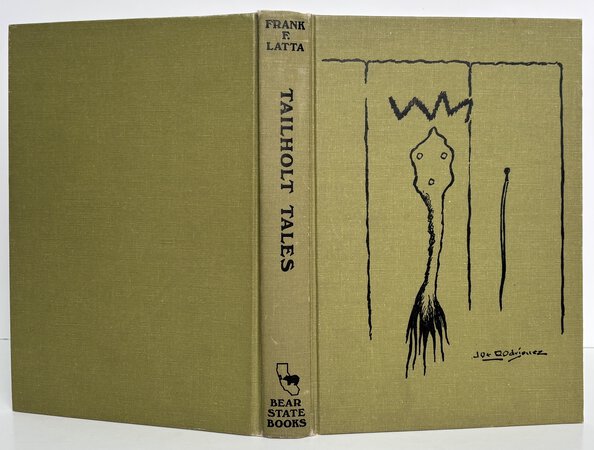 TAILHOLT TALES California YOKUTS INDIANS 1976 SIGNED FIRST EDITION by Frank F. Latta
