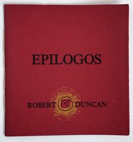 EPILOGOS Signed with Original Ink Drawing by Robert Duncan