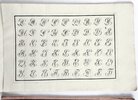 Another image of Engraved Antique French Ornamental Letterforms & Ciphers 1806 in Two Volumes COLLECTION DE CHIFFRES, Composés par H. Desnoyers, Graveur de S. A. I. Mgr. le Prince Louis, Roi de Hollande. 1e & 2e Livraison by H. Desnoyers