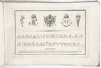 Another image of Engraved Antique French Ornamental Letterforms & Ciphers 1806 in Two Volumes COLLECTION DE CHIFFRES, Composés par H. Desnoyers, Graveur de S. A. I. Mgr. le Prince Louis, Roi de Hollande. 1e & 2e Livraison by H. Desnoyers