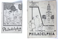 JAPANESE INTERNMENT Two Scarce 1945 Philadelphia RESETTLEMENT PAMPHLETS by [Japanese Internment] [WWII] [Racism] [Nisei]