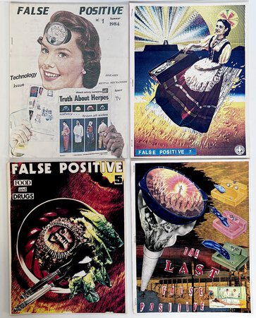 Discordian Punk Counterculture Underground Zine FALSE POSITIVE by Donna Kossy, [Editor]