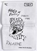 Another image of Radical Queer Punk Underground Skater Zine SHRED OF DIGNITY SKATERS' UNION RAGAZINE # by Tom Jennings, Editor