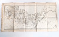 ANTIQUE MAP OF RUSSIA and NEWLY EXPLORED ALASKA TERRITORY Engraved by P. Tardieu c.1805 by P. Tardieu, map engraver