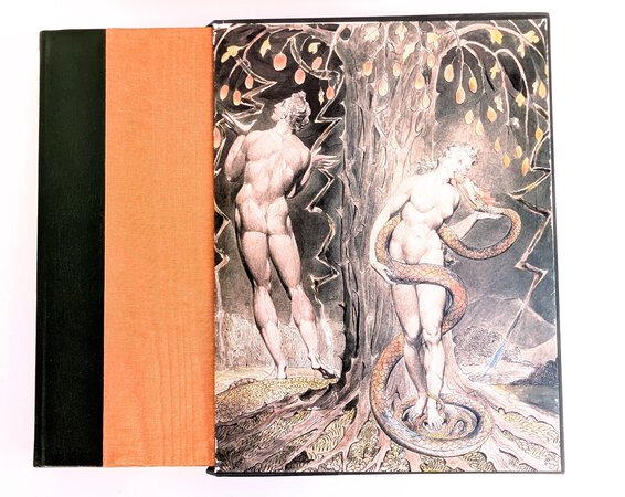 Folio Society PARADISE LOST by JOHN MILTON Illustrated by WILLIAM BLAKE Slipcase by John Milton