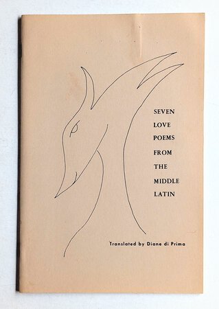 DIANE di PRIMA - SEVEN LOVE POEMS - SIGNED & LOVINGLY INSCRIBED 1967 by Diane di Prima