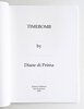 Another image of DIANE di PRIMA - TIMEBOMB - SIGNED Limited Edition + LOVINGLY INSCRIBED 2006 by Diane di Prima