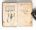 Another image of RARE EARLY AMERICAN BOOKSELLERS TICKET / BOOKPLATE in Voltaire's EMPIRE OF CHARLEMAGNE 1755 by Voltaire