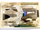 Another image of THE INTIMATE SKETCHBOOKS OF GEORGES BRAQUES with 20 STUNNING COLOR LITHOGRAPHS by Text by Will Grohmann and Antoine Tudal, and with an Appreciation by Rebecca West