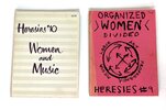 Another image of HERESIES : A FEMINIST PUBLICATION ON ART & POLITICS - 12 ISSUES by Various Women Writers, Artists, Activists