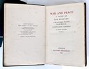 Another image of Pioneering FEMALE TRANSLATOR Constance GARNETT Tolstoy's WAR and PEACE in 3 VOLUMES by Leo Tolstoy