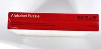 Another image of Scarce Design Ephemera TYPOGRAPHIC Alphabet LETTERFORM Jigsaw PUZZLE 1974 ALPHABET PUZZLE. A Special Edition for the Museum of Modern Art, New York by Michael Schacht [Designer]