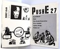 Another image of PUSHE 27. PUSHER ART IMAGE. Anno 1 Numero 1. HYPER UNDERGROUND ITALIAN PUNK COLD WAVE MUSIC ZINE