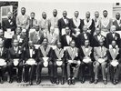 Another image of Two Rare Photos of AFRICAN AMERICAN Fraternal Organizations PRINCE HALL FREEMASONS and WOMEN'S ORDER of the EASTERN STAR by Theodore Mentzer [Photographer]